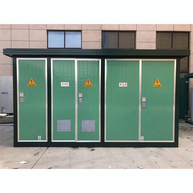 香河1600KVA欧式箱式变压器